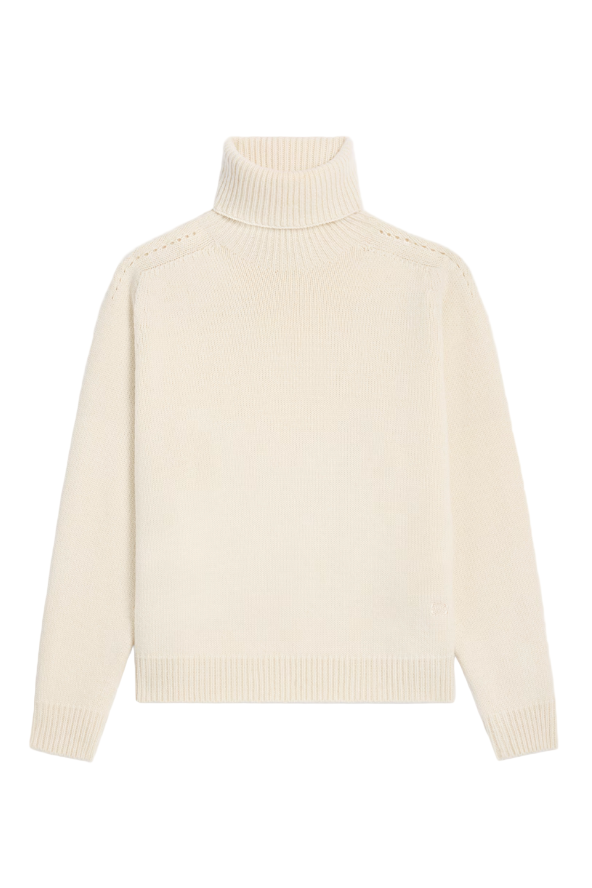 turtleneck sweater IN seamless cashemire