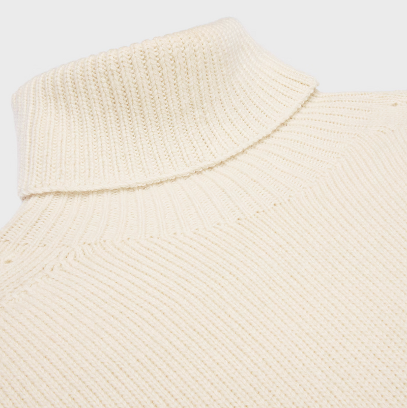 turtleneck sweater IN seamless cashemire