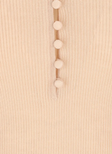 Henley shirt in a merino wool knit