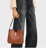 SMALL CAMILLE 16 SOFT BAG IN SMOOTH CALFSKIN