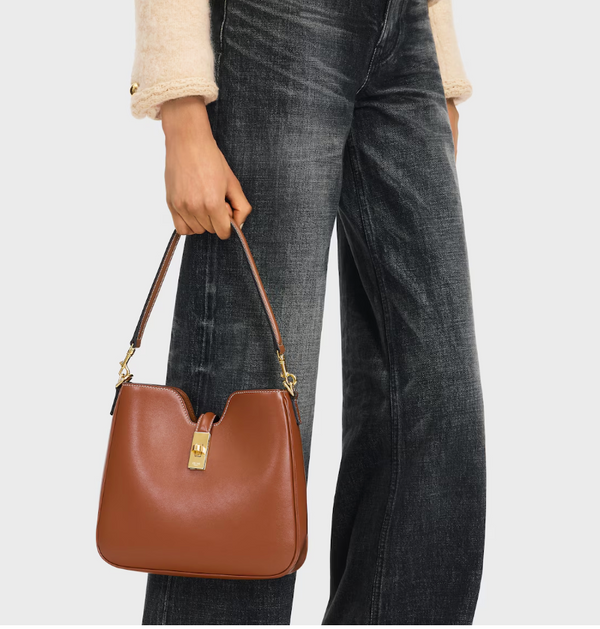 SMALL CAMILLE 16 SOFT BAG IN SMOOTH CALFSKIN