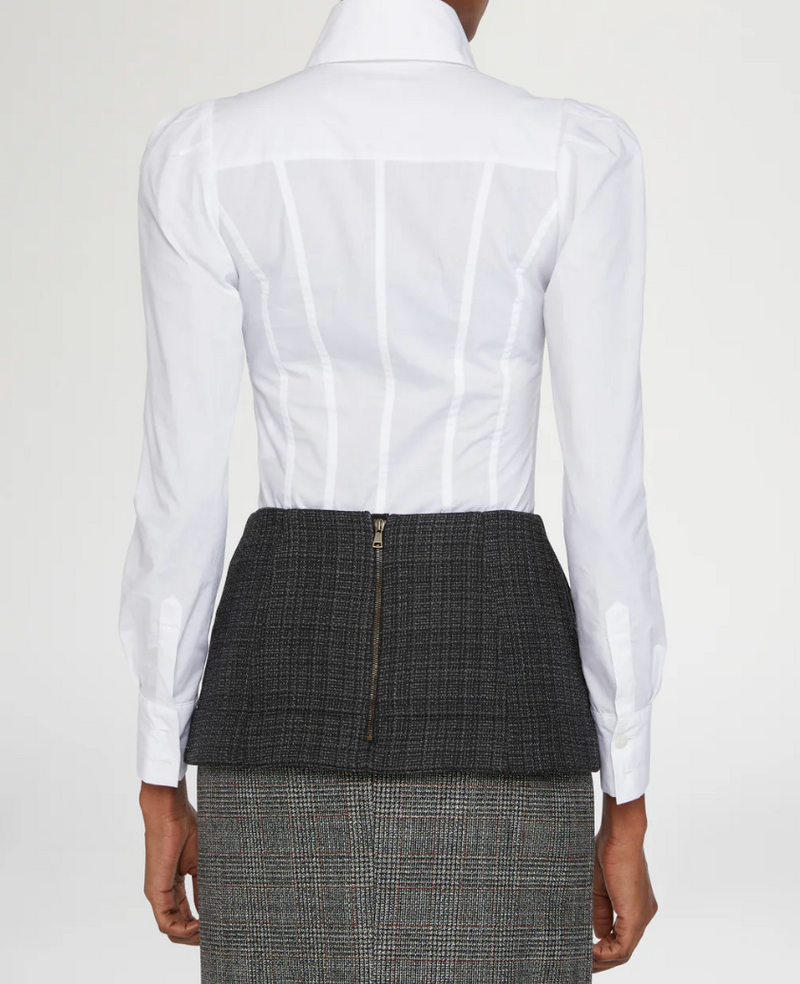 Slim-Fit White Shirt