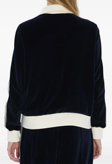 Triomphe velvet jacket