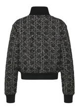 tweed bomber jacket