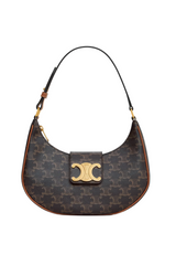MEDIUM AVA TRIOMPHE BAG IN Triomphe Canvas and calfskin