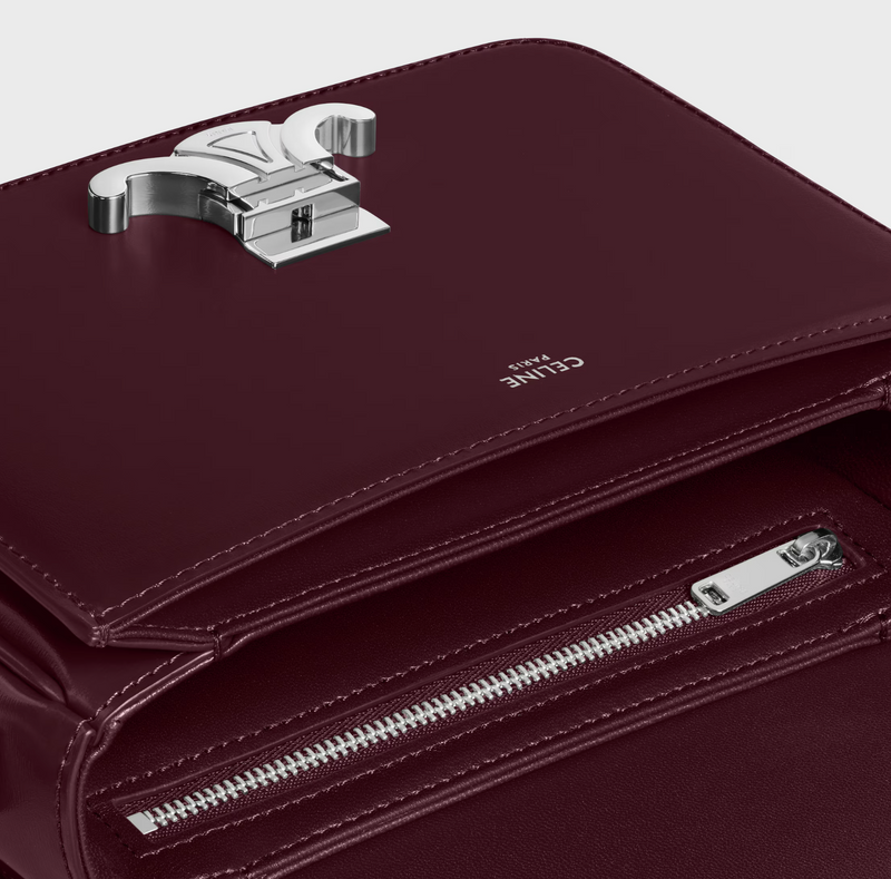 TEEN TRIOMPHE BAG IN shiny calfskin