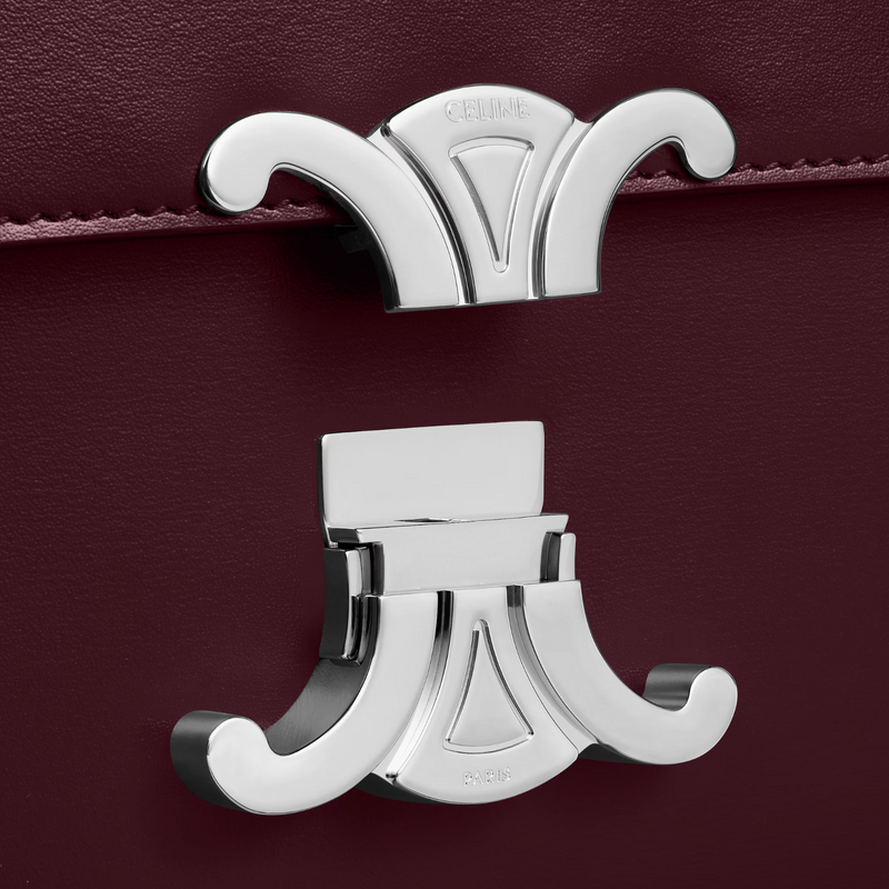 TEEN TRIOMPHE BAG IN shiny calfskin