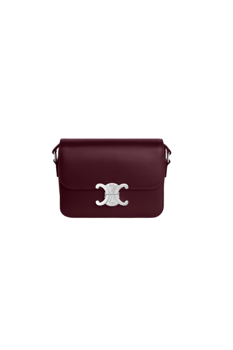 TEEN TRIOMPHE BAG IN shiny calfskin