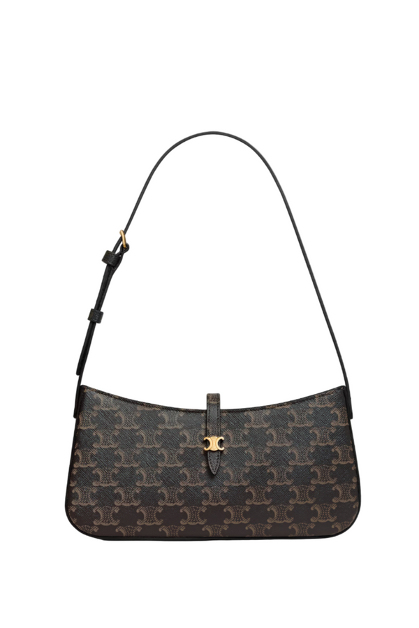 TINA SHOULDER BAG IN TRIOMPHE CANVAS