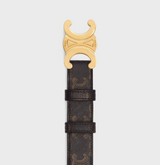 MEDIUM 25MM TRIOMPHE BELT IN TRIOMPHE CANVAS