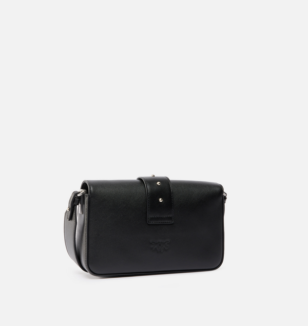 Mini calfskin shoulder strap