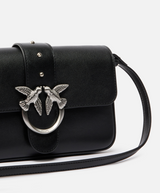 Mini calfskin shoulder strap