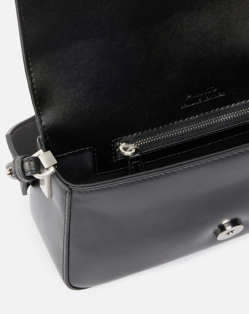Mini calfskin shoulder strap