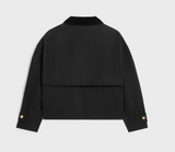 JACKET IN WAXED COTTON