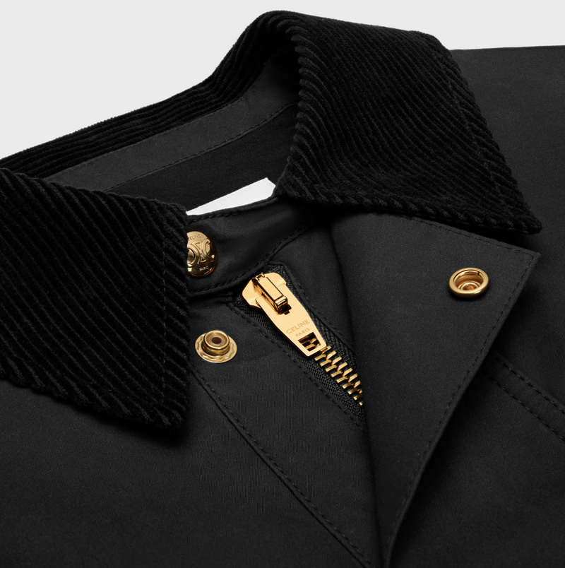 JACKET IN WAXED COTTON