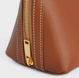 CLUTCH ON CHAIN IN SMOOTH CALFSKIN
