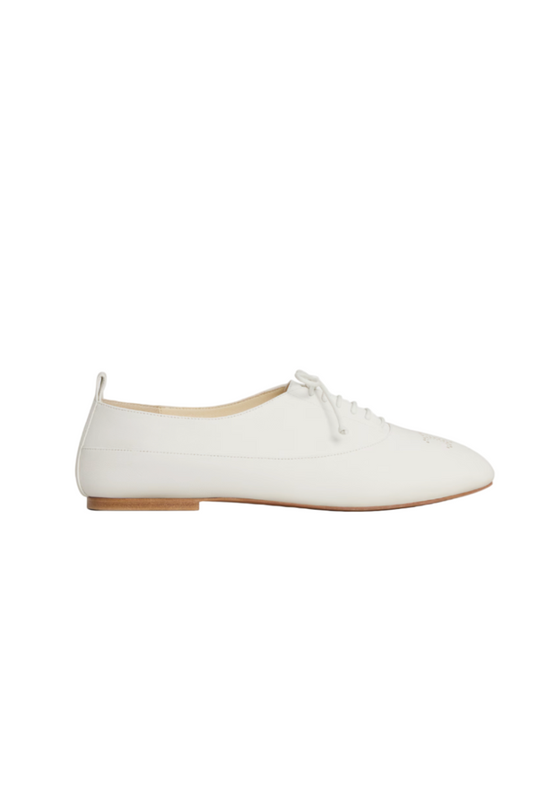 CELINE LISE PERFORATED TRIOMPHE RICHELIEU IN LAMBSKIN