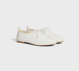 CELINE LISE PERFORATED TRIOMPHE RICHELIEU IN LAMBSKIN