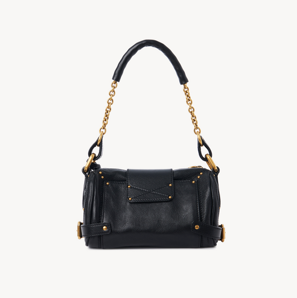 SMALL PADDINGTON CHAIN BAG IN GRAINED LEATHER