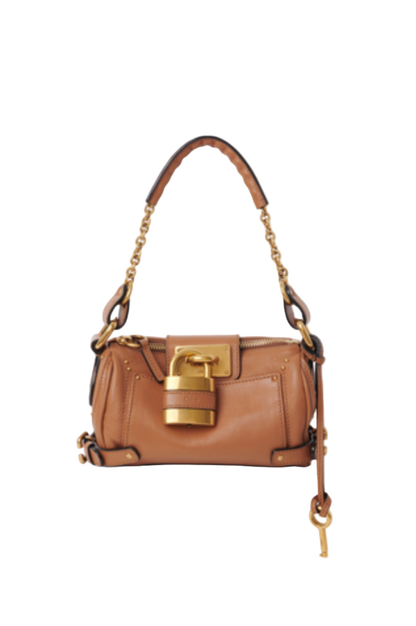 SMALL PADDINGTON CHAIN BAG IN GRAINED LEATHER