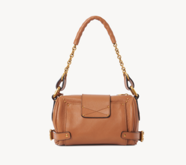 SMALL PADDINGTON CHAIN BAG IN GRAINED LEATHER