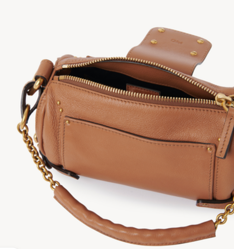 SMALL PADDINGTON CHAIN BAG IN GRAINED LEATHER