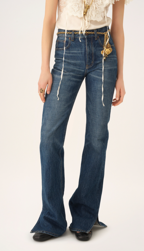 STRAIGHT JEANS IN DENIM