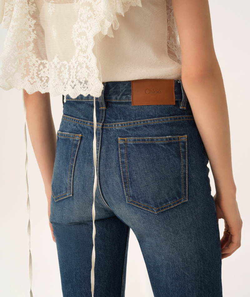 STRAIGHT JEANS IN DENIM