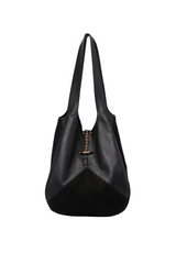 CHLOÉ BALLOON BAG IN GRAINED & SUEDE LEATHER