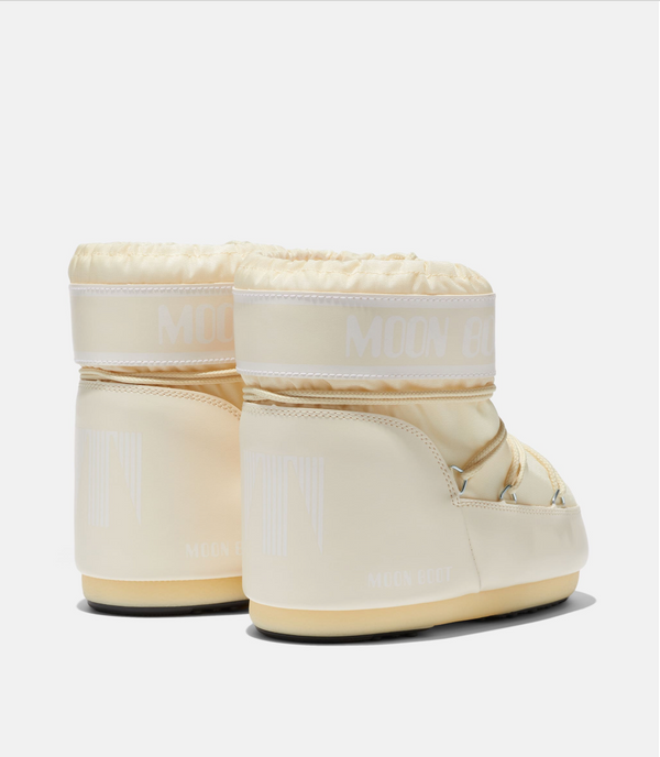 ICON LOW CREAM NYLON BOOTS