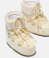 ICON LOW CREAM NYLON BOOTS