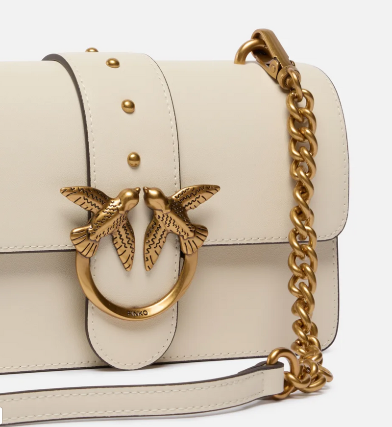 Love Bag One small crossbody bag in leather