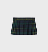 KILT MINI SKIRT IN TARTAN WOOL