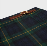 KILT MINI SKIRT IN TARTAN WOOL