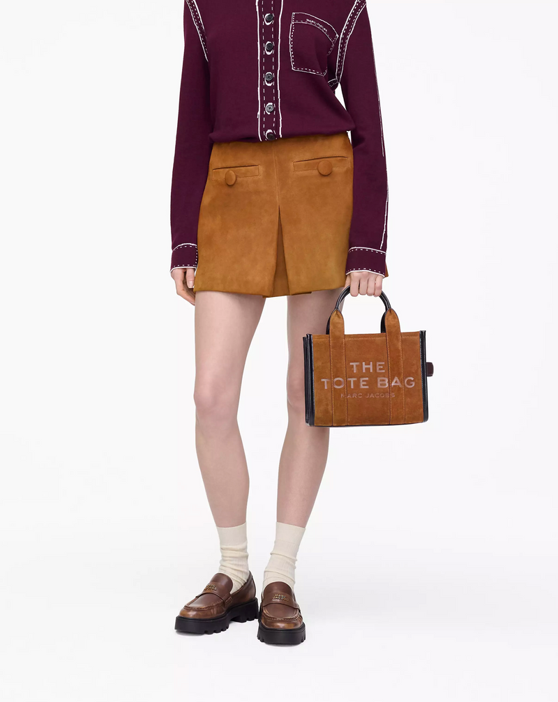 THE SUEDE SMALL TOTE BAG