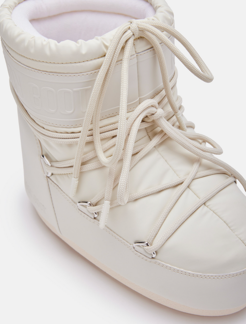 ICON LOW CREAM RUBBER BOOTS