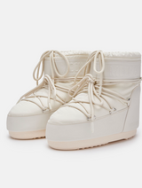 ICON LOW CREAM RUBBER BOOTS