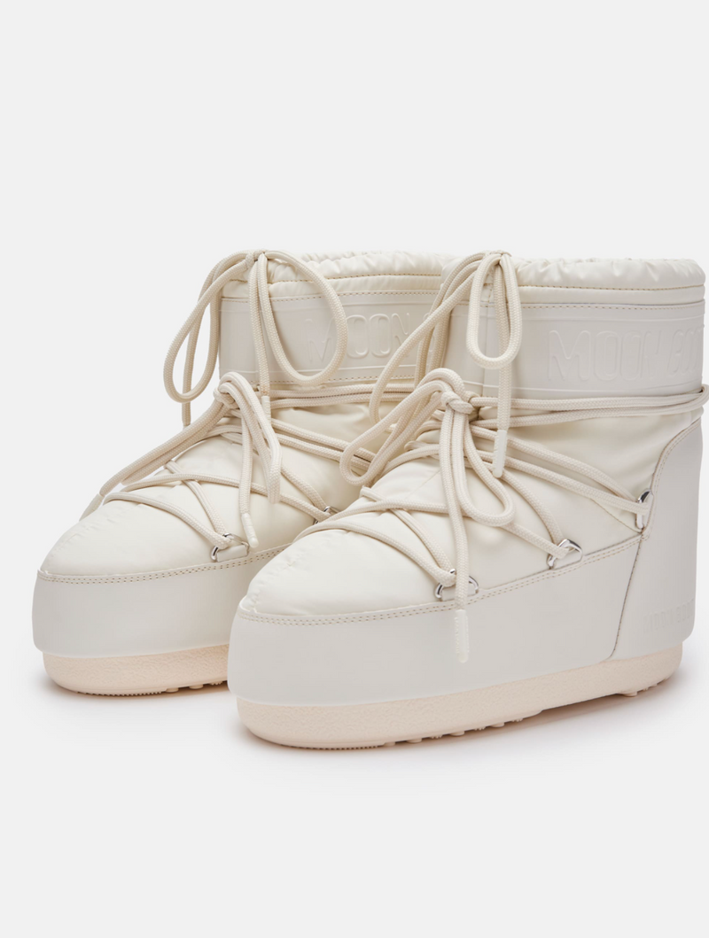 ICON LOW CREAM RUBBER BOOTS