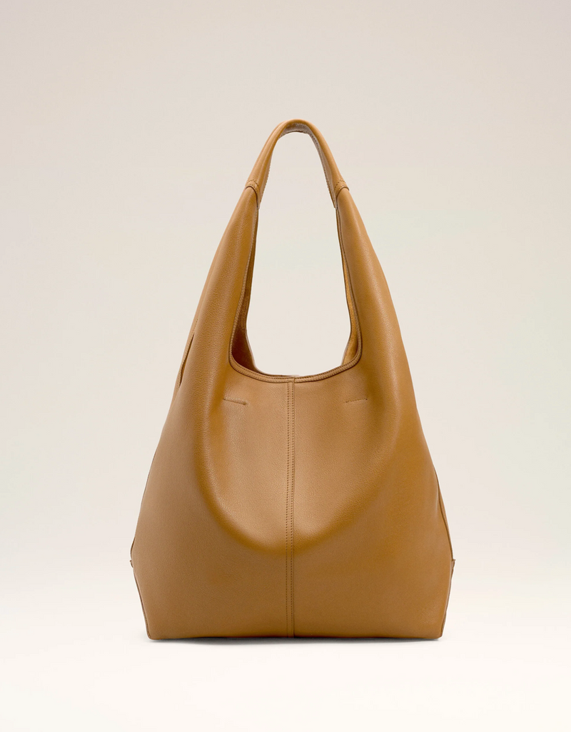 YELLOW SUPPLE LEATHER ETIENNE HOBO BAG