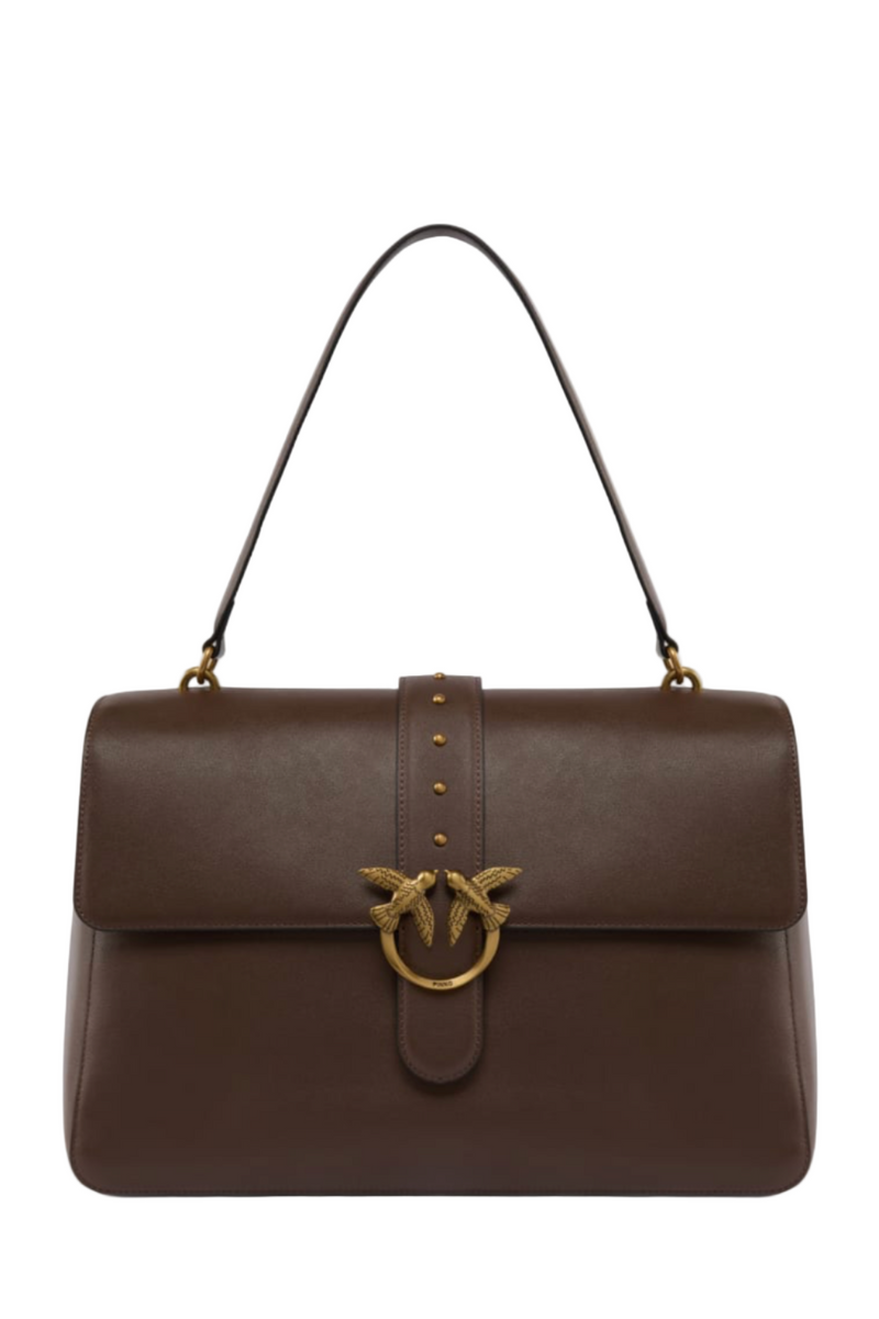 Leather maxi Love Bag Slouchy shoulder bag