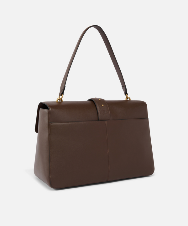 Leather maxi Love Bag Slouchy shoulder bag