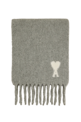 GREY ALPACA AMI DE COEUR SCARF
