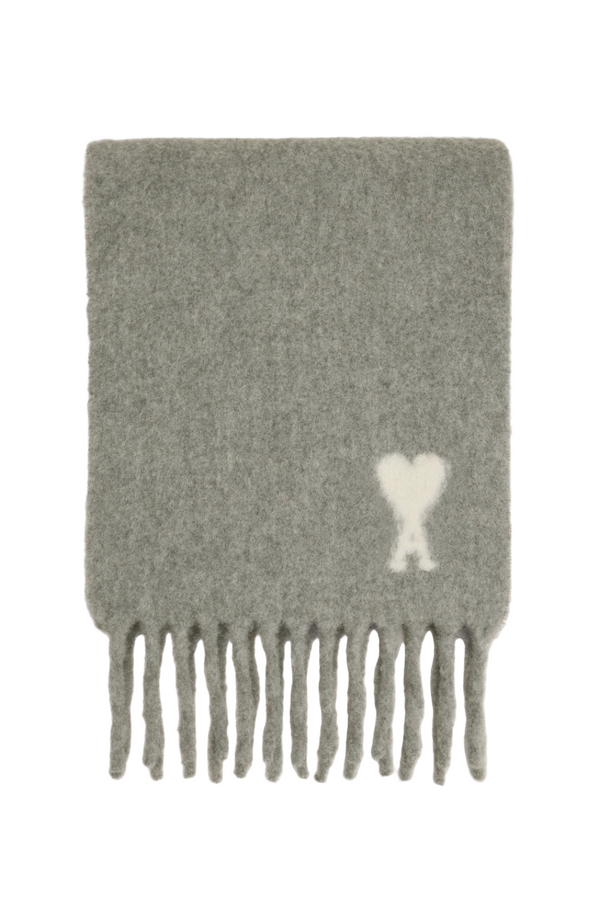 GREY ALPACA AMI DE COEUR SCARF