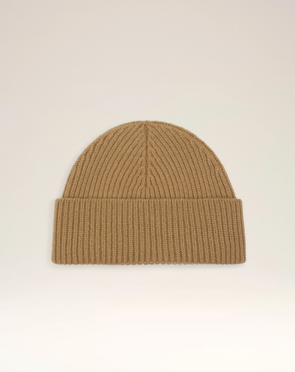 BROWN WOOL AMI DE COEUR BEANIE