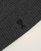 GREY WOOL AMI DE COEUR BEANIE