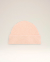 PINK ALPACA STRIPED AMI DE COEUR BEANIE