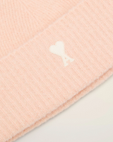 PINK ALPACA STRIPED AMI DE COEUR BEANIE