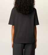 BLACK COTTON AMI DE COEUR COSY FIT T-SHIRT