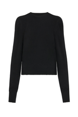 Wool knit top