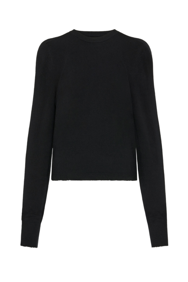 Wool knit top